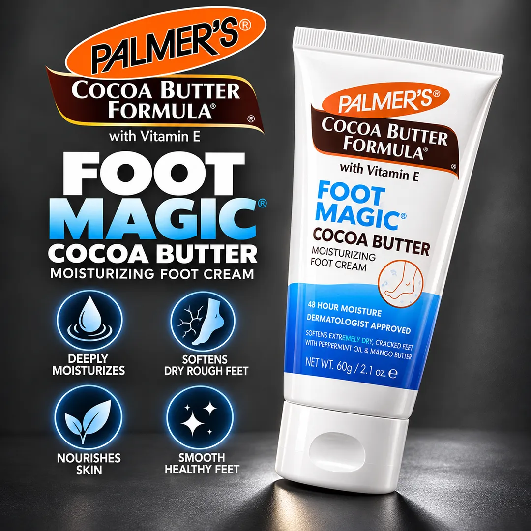 PALMERS CBF FOOT MAGIC MOISTURIZES 60G