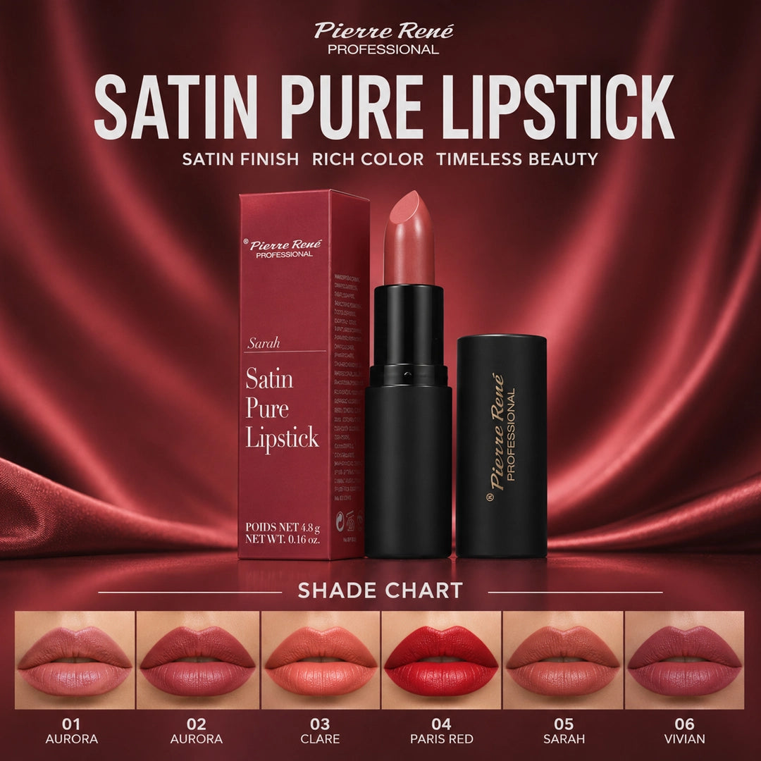 PIERRE RENE LIPSTICK SATIN PURE