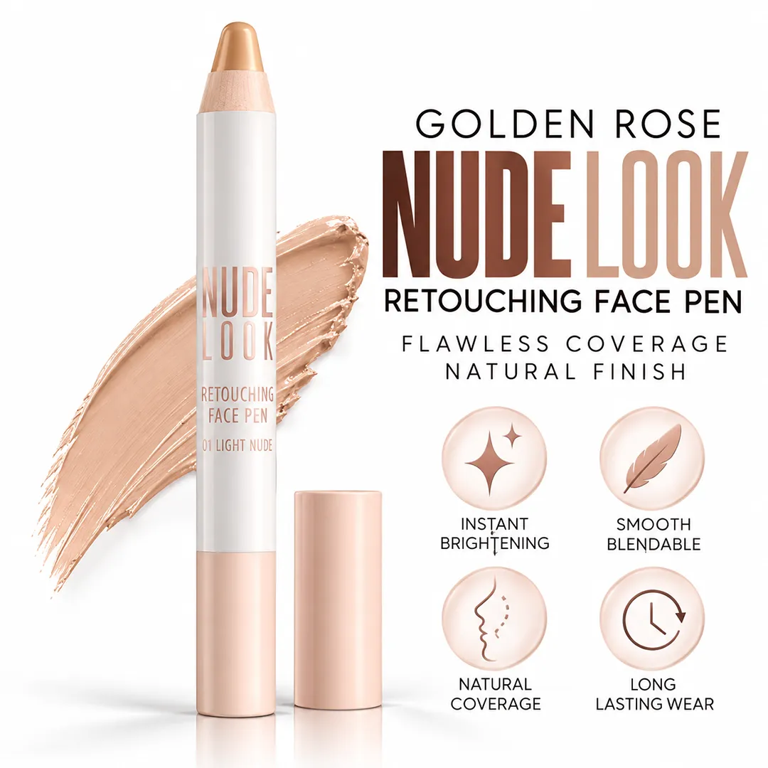 GOLDEN ROSE NUDE LOOK RETOUCHING FACE PEN