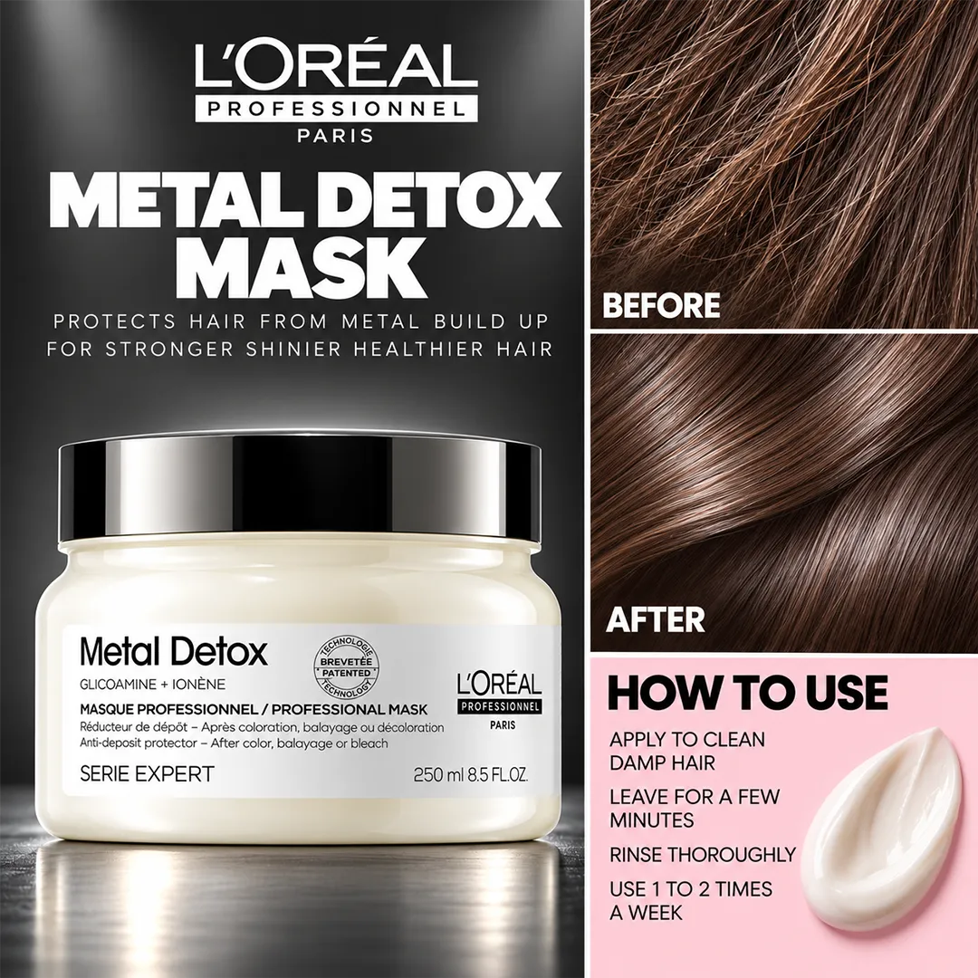 LOREAL PRO METAL DETOX MASK 250ML