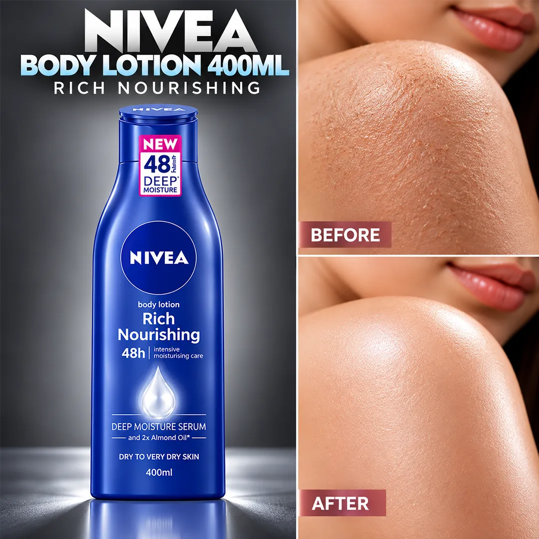 NIVEA BODY LOTION 400ML NOURISHING