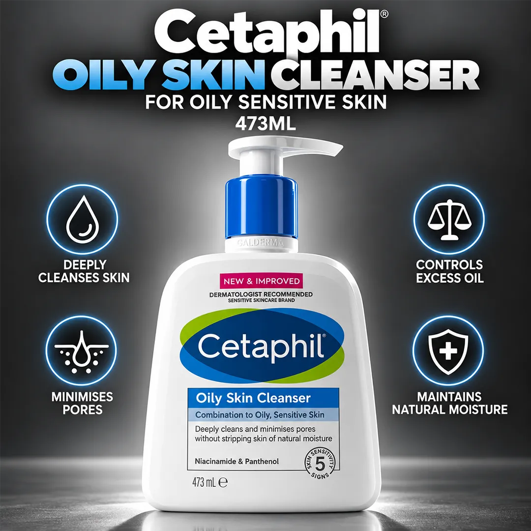 CETAPHIL OILY SKIN CLEANER 473ML