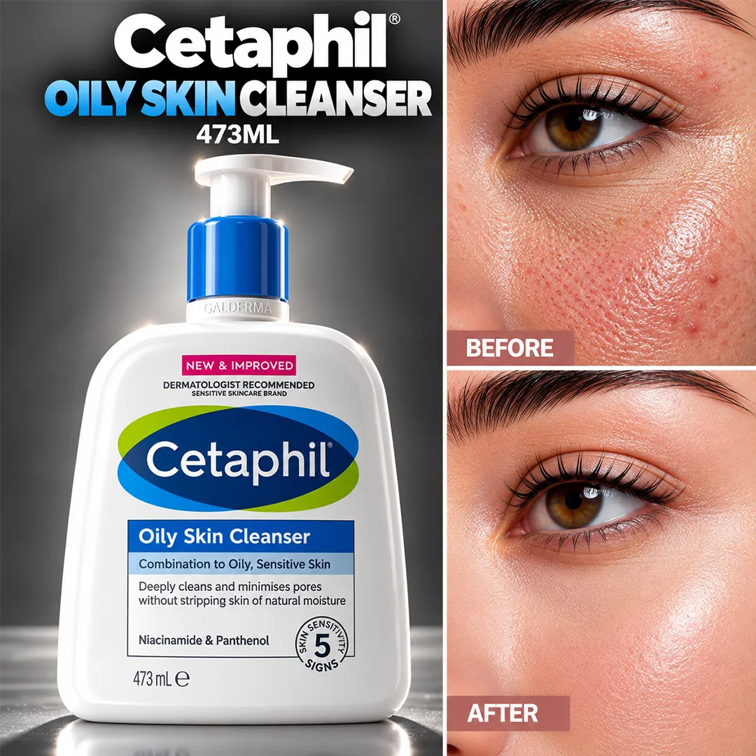 CETAPHIL OILY SKIN CLEANER 473ML