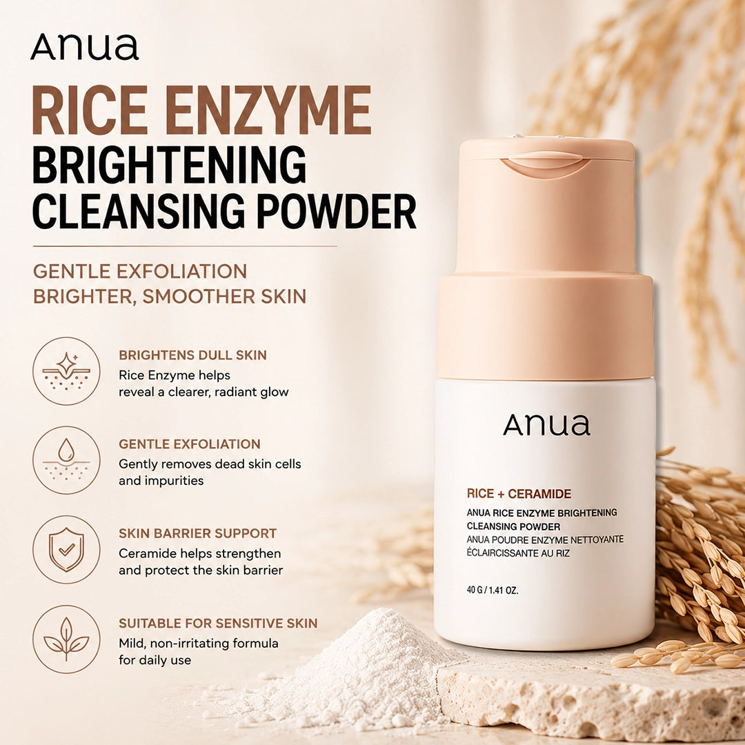 CAILYN ANUA RICE ENZYME BRIGHTENING CLEANSING POWDER 40G