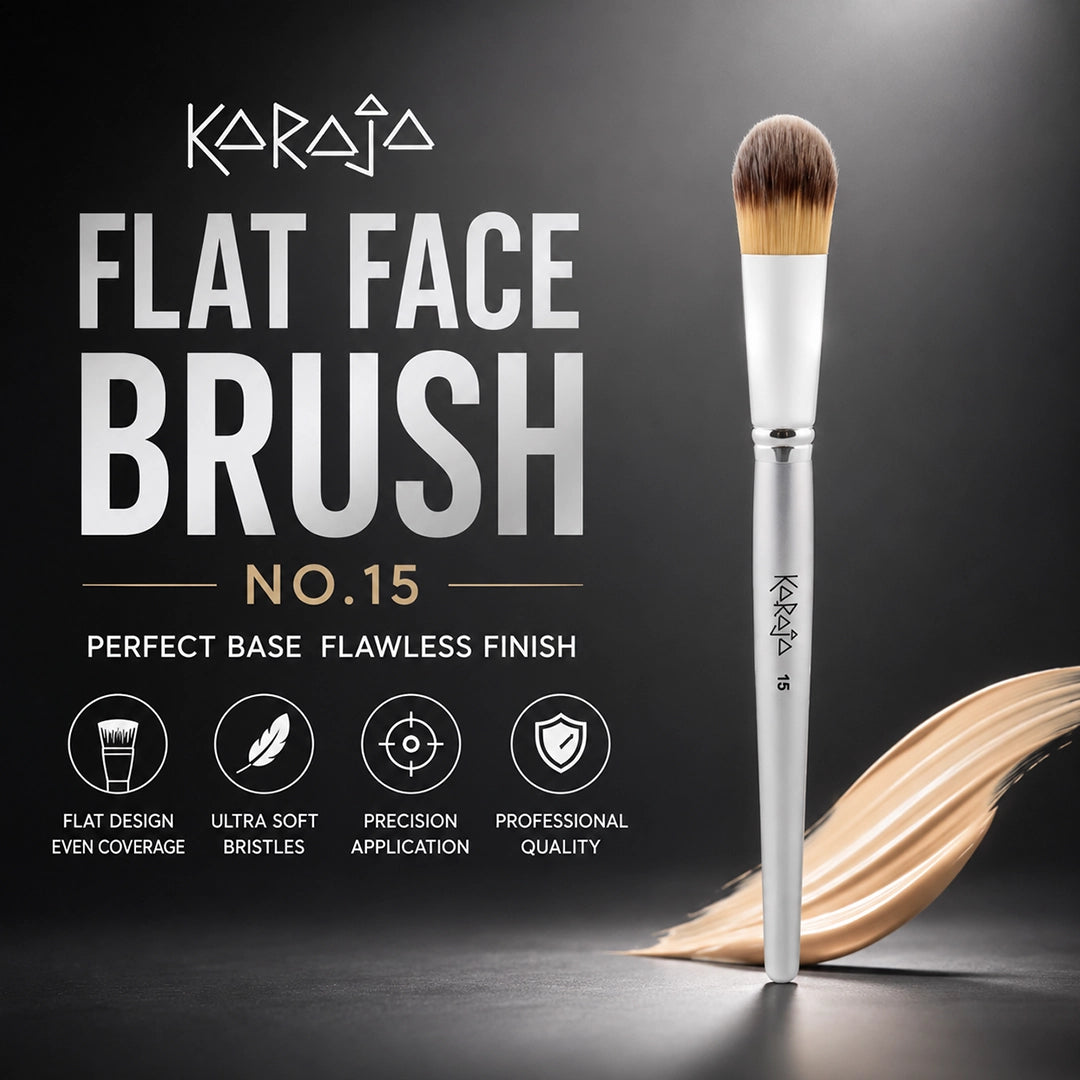 KARAJA FLAT FACE BRUSH NO.15