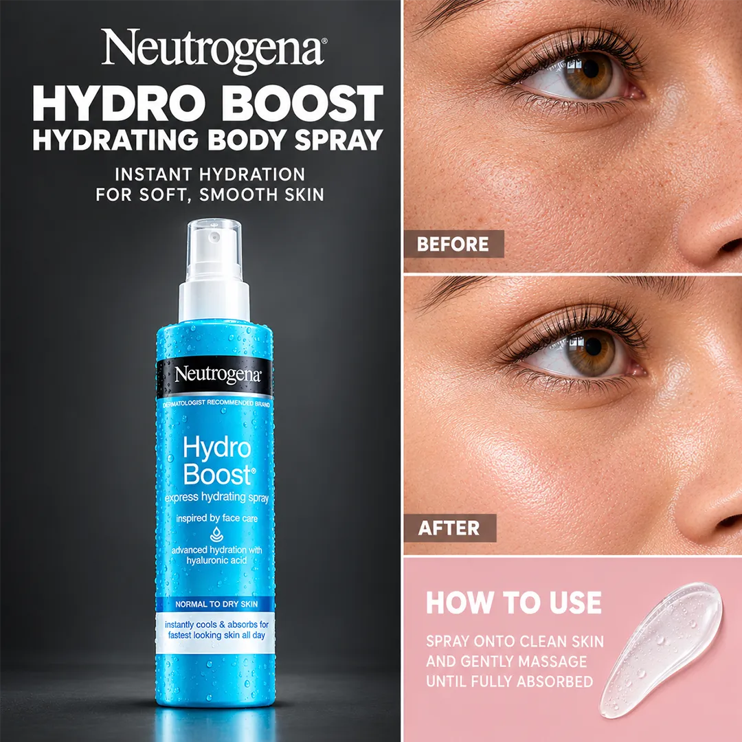 NEUTROGENA HYDRO BOOST HYDRATING BODY SPRAY 200ML
