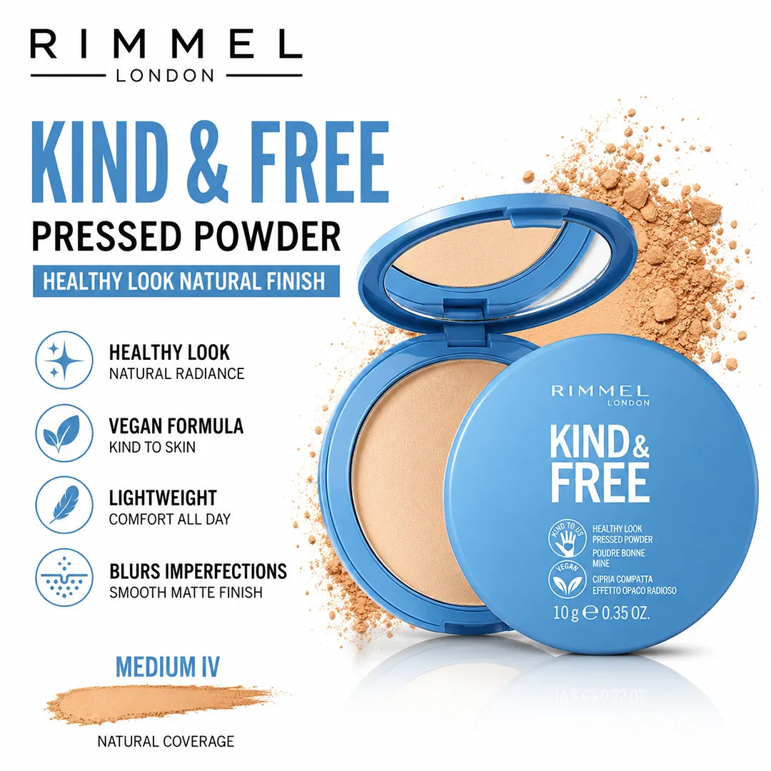 RIMMEL RIM K F COS PRPOWD 10 G MEDIUM IV