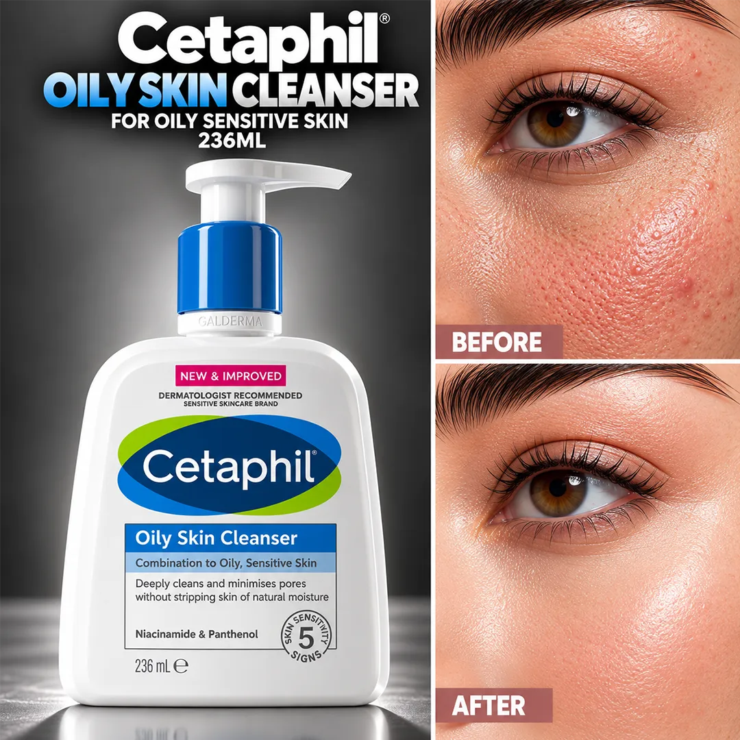 CETAPHIL OILY SKIN CLEANSER 236MLL