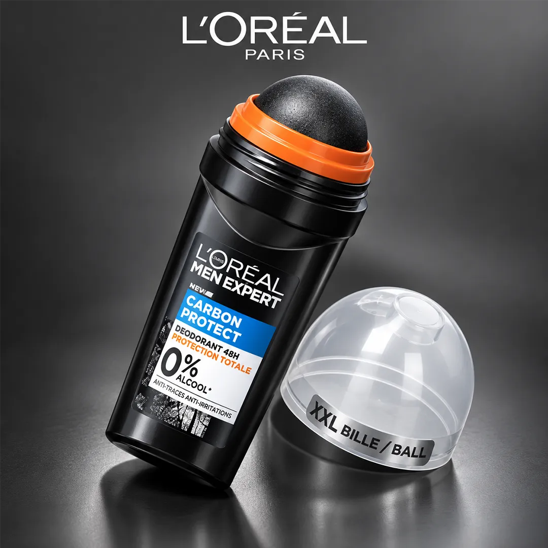 LOREAL MEN EXPERT ROLL ON 50ML BLACK MINERAL