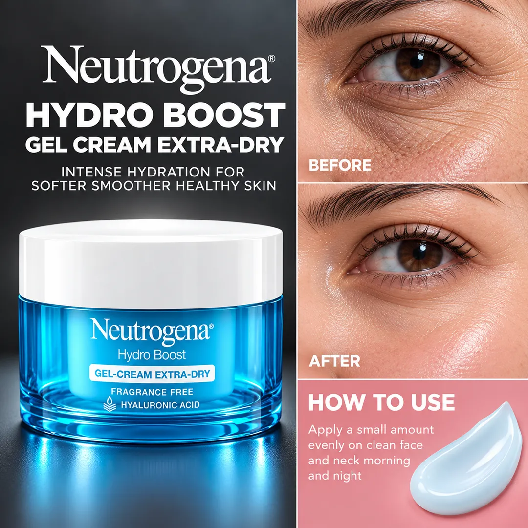 NEUTROGENA HYDRO BOOST GEL CREAM DRY SKIN 50ML