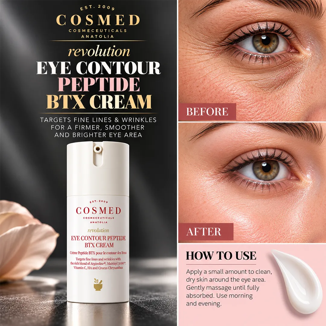 COSMED REVOLUTION EYE CONTOUR PEPTIDE BTX CREAM 15ML