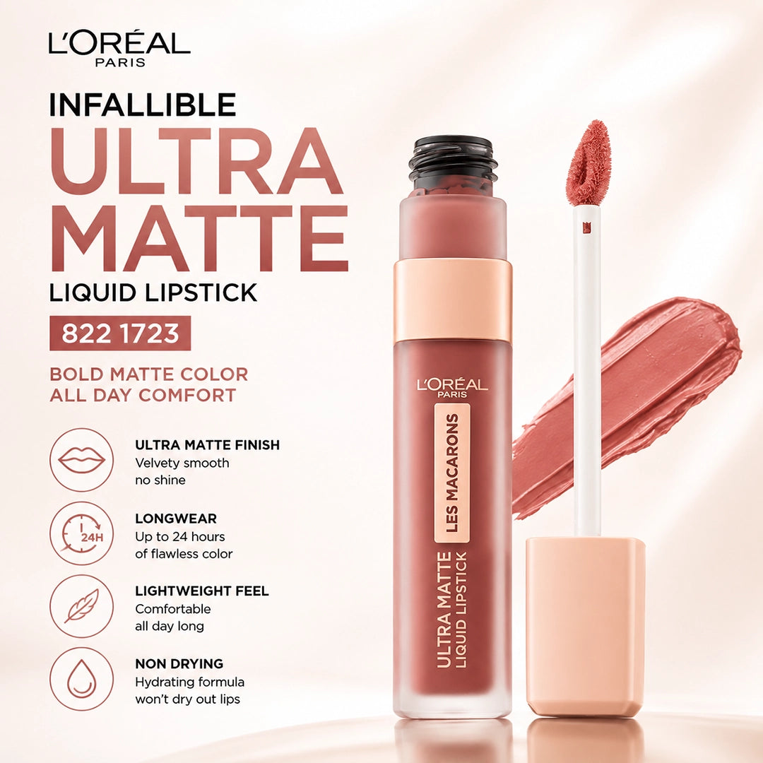 LOREAL LIPSTICK INFALLIBLE ULTRA MATTE 822 1723