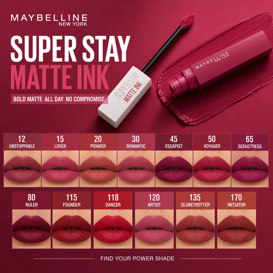 MAYBELLINE SUPER STAY MATTE INK