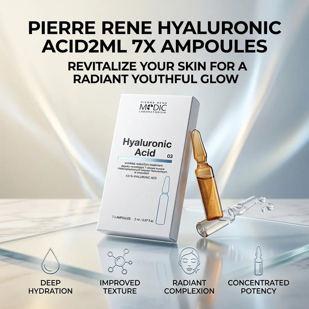 PIERRE RENE HYALURONIC ACID2ML 7X AMPOULES