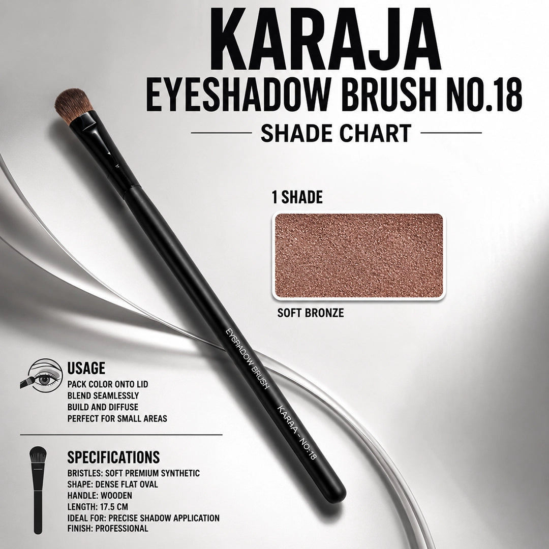 KARAJA EYESHADOW BRUSH NO.18