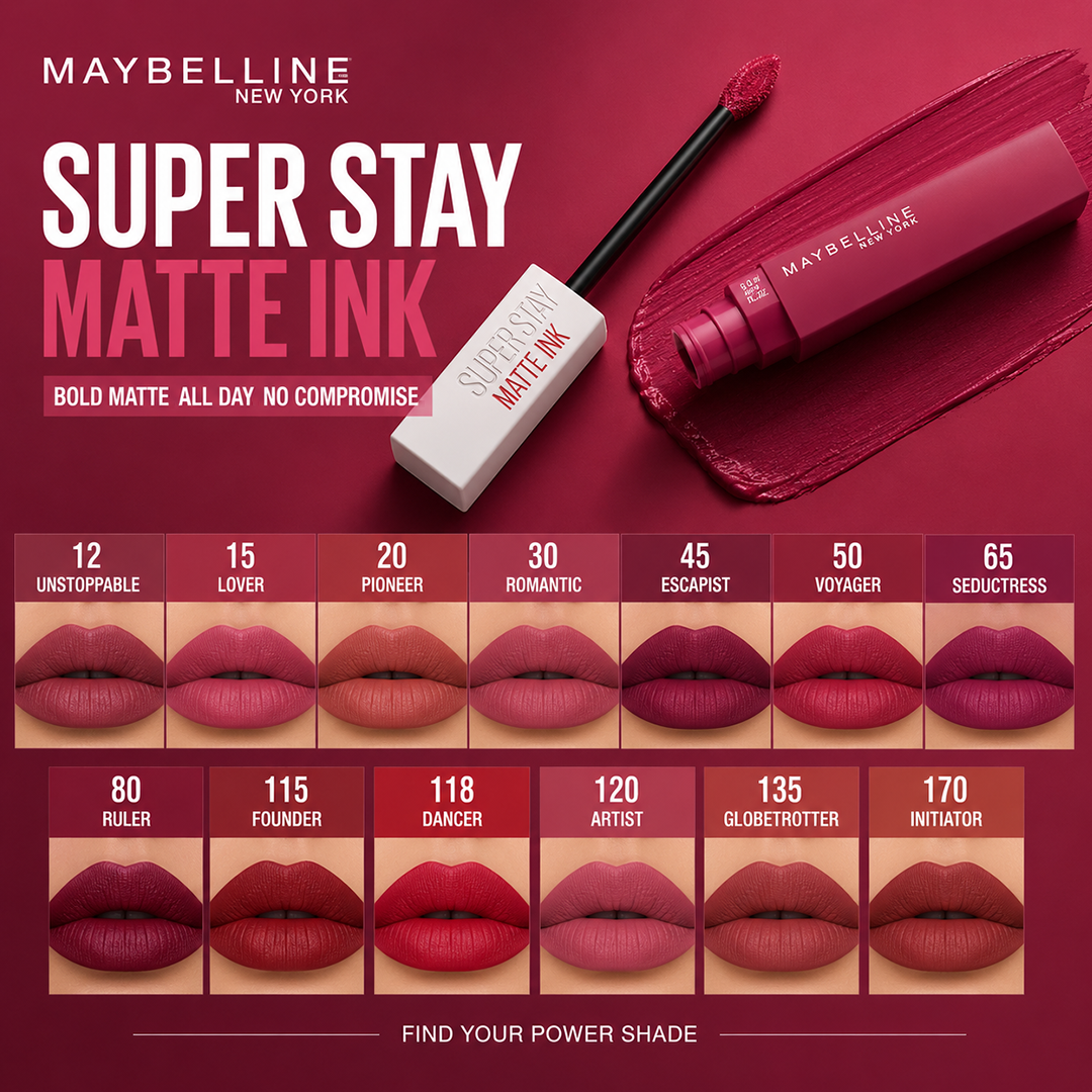 MAYBELLINE SUPER STAY MATTE INK