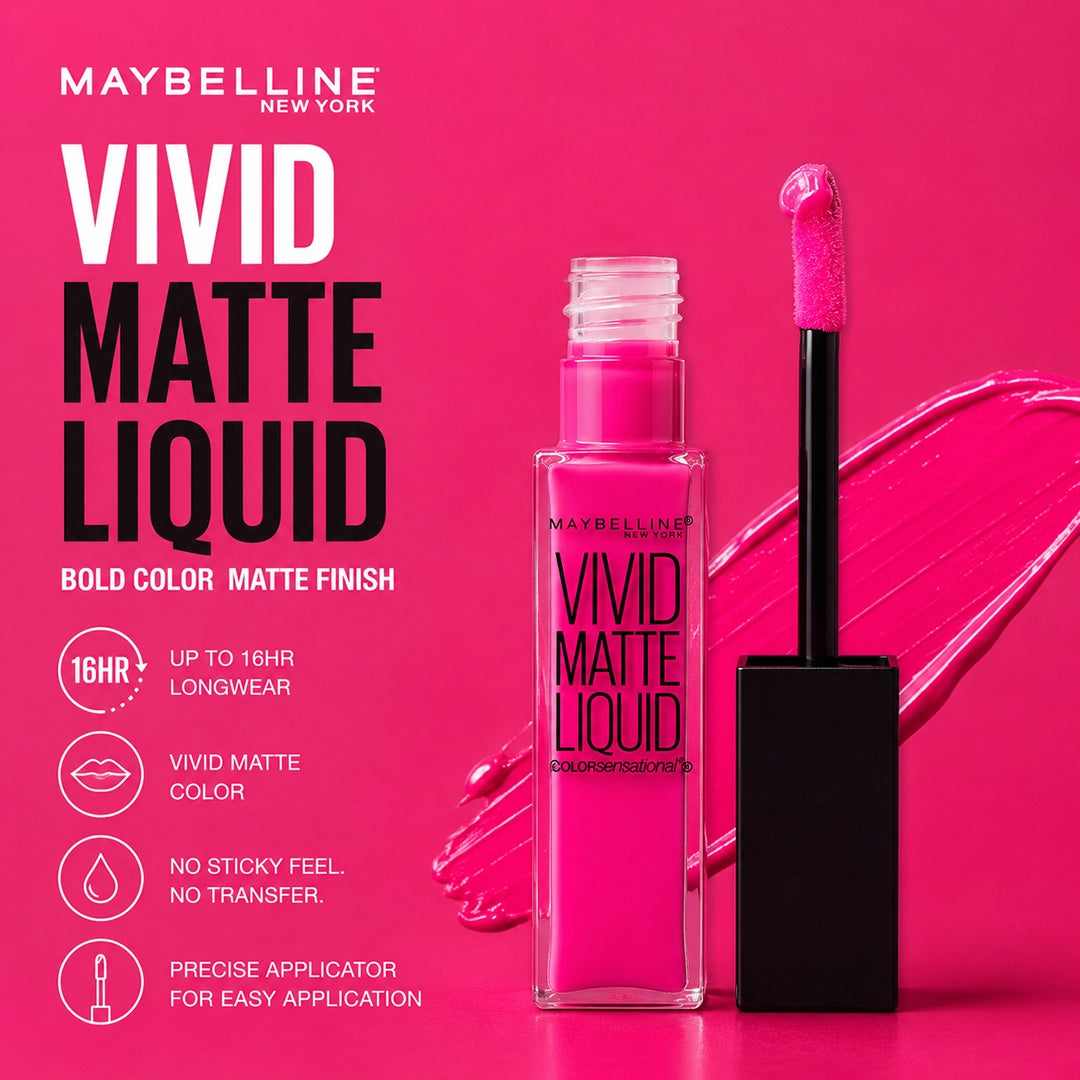 MAYBELLINE VIVID MATT LIQUID LIP GLOSS