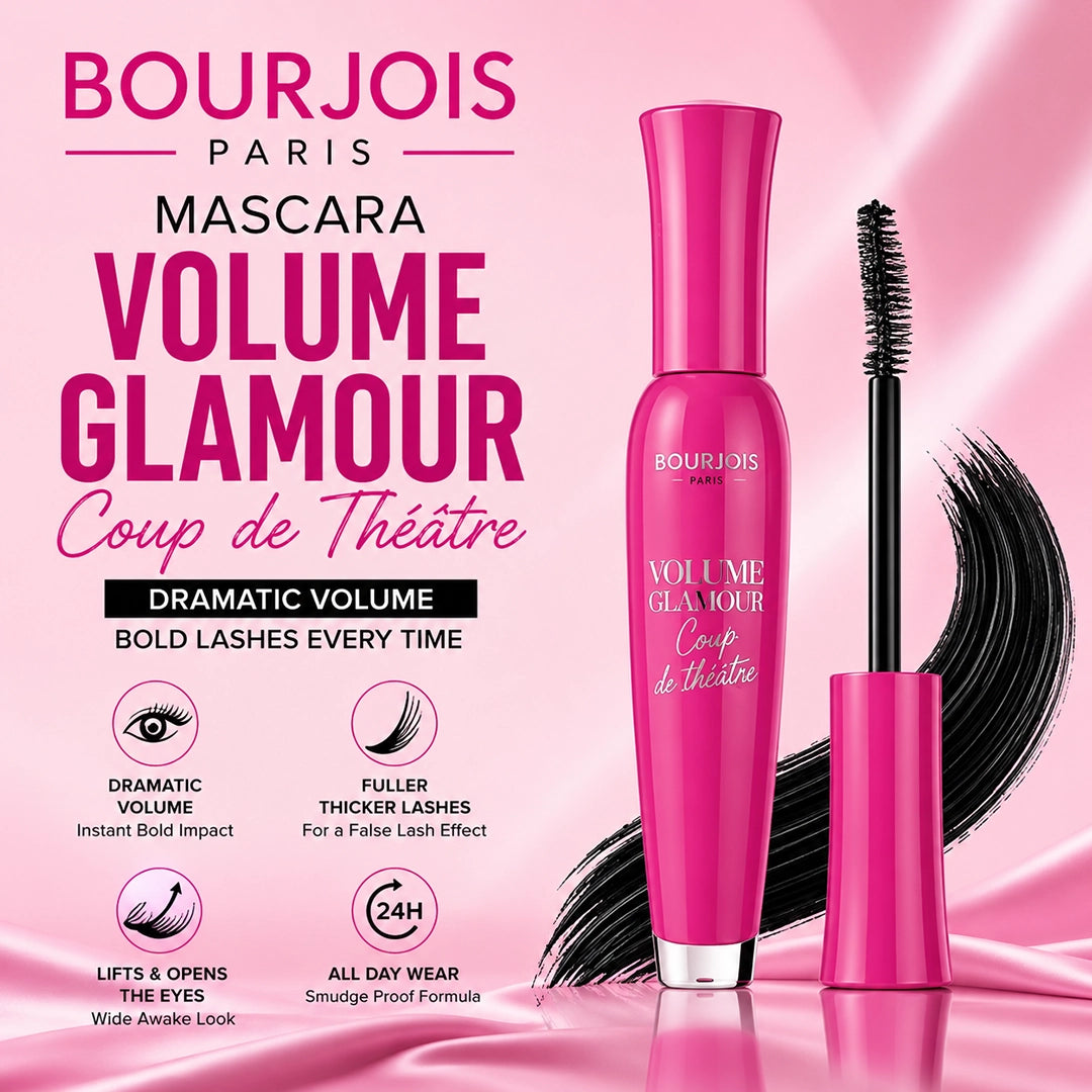 BOURJOIS MASCARA VOLUME GLAMOUR COUP DE THEATRE