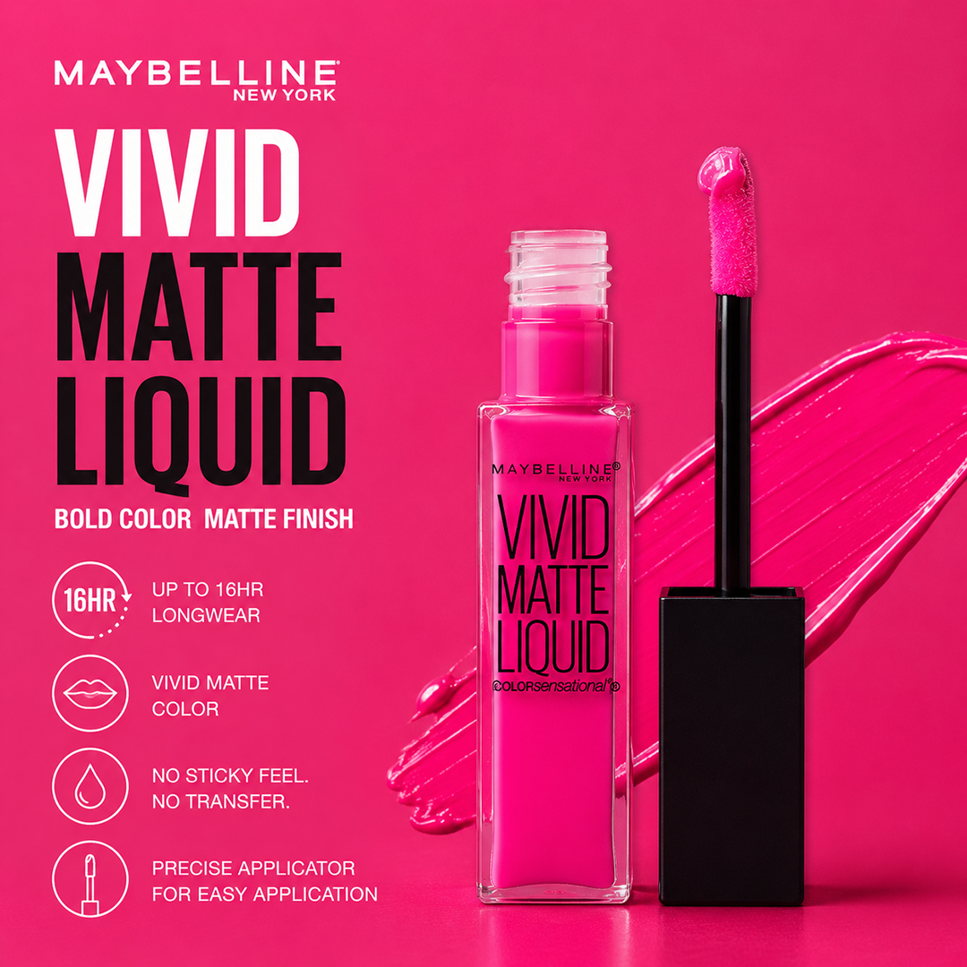 MAYBELLINE VIVID MATT LIQUID LIP GLOSS