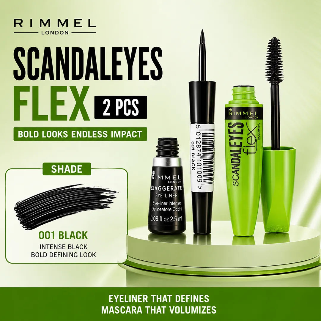 RIMMEL PROMO SCANDALEYES FLEX 2PCS