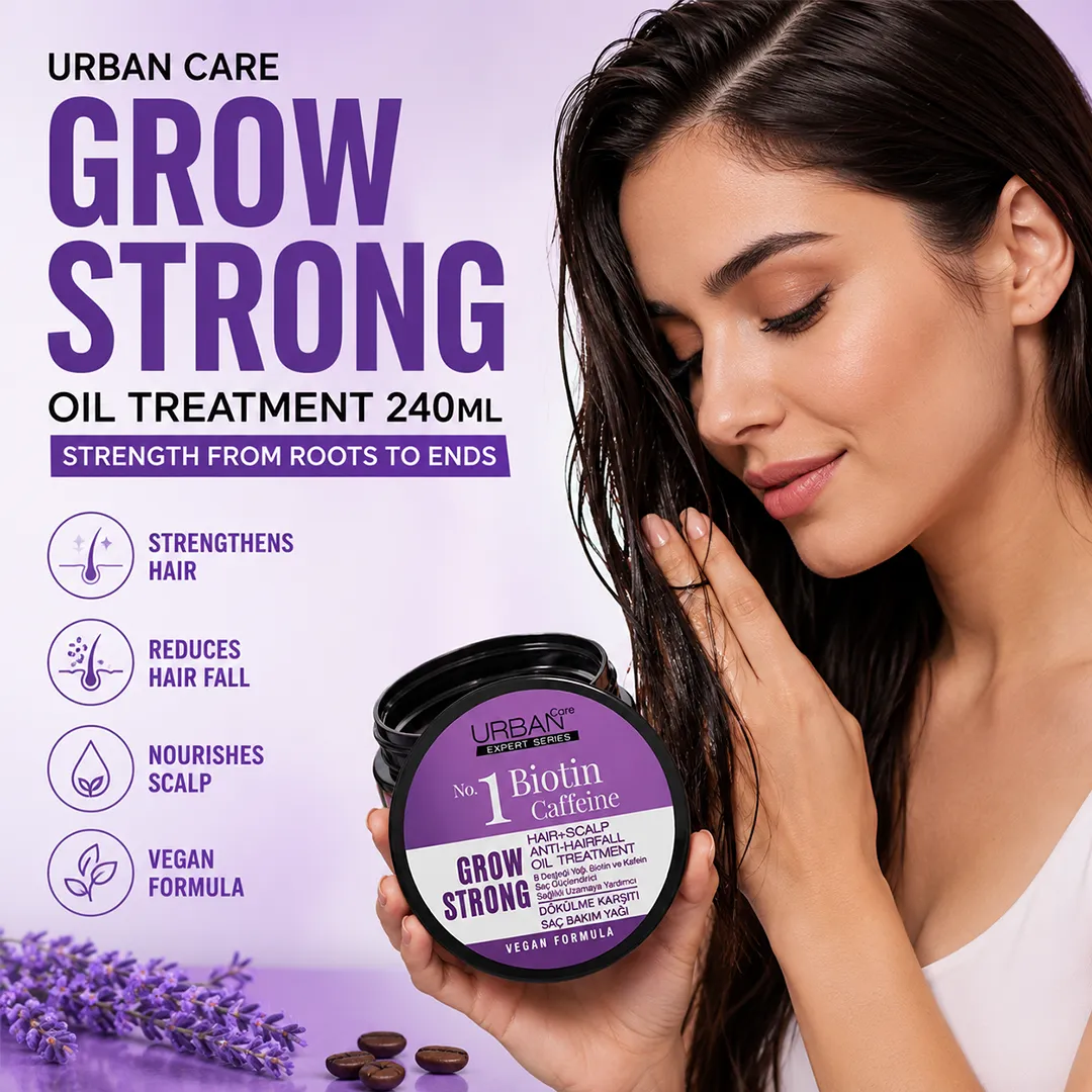 URBAN CARE GROW STRONG OIL TREATMENT 240ML