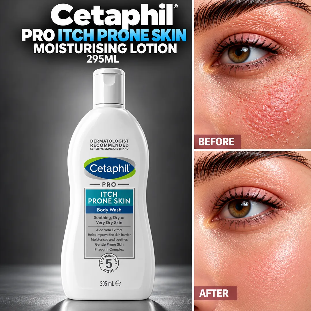 CETAPHIL PRO ITCH PRONE SKIN MOISTURISING LOTION 295ML