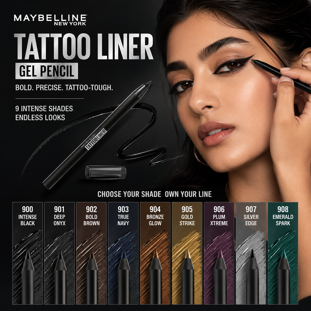 MAYBELLINE TATTOO LINER GEL PENCIL 900 (1739)
