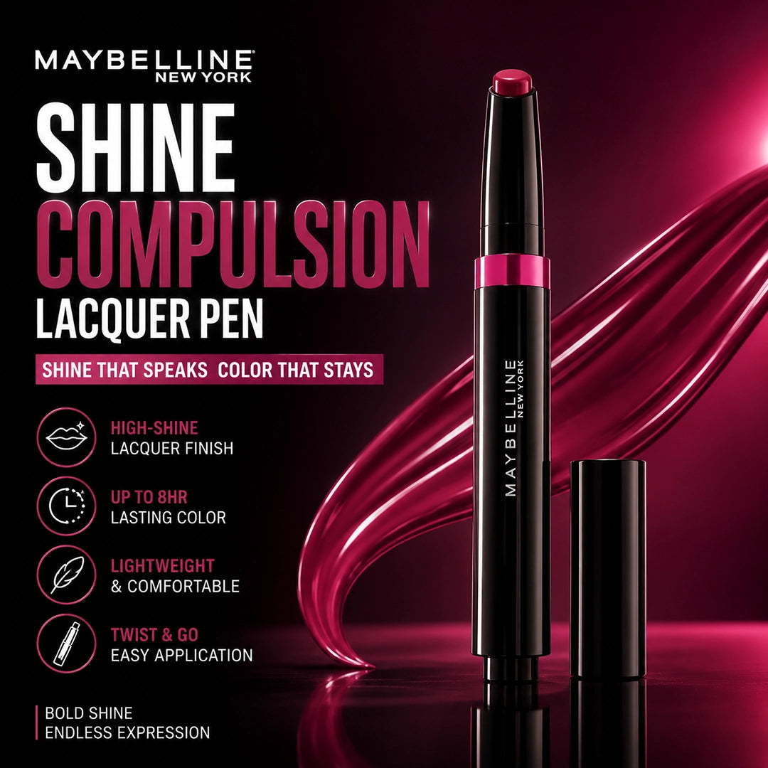 MAYBELLINE SHINE COMPULSION LACQUER PEN
