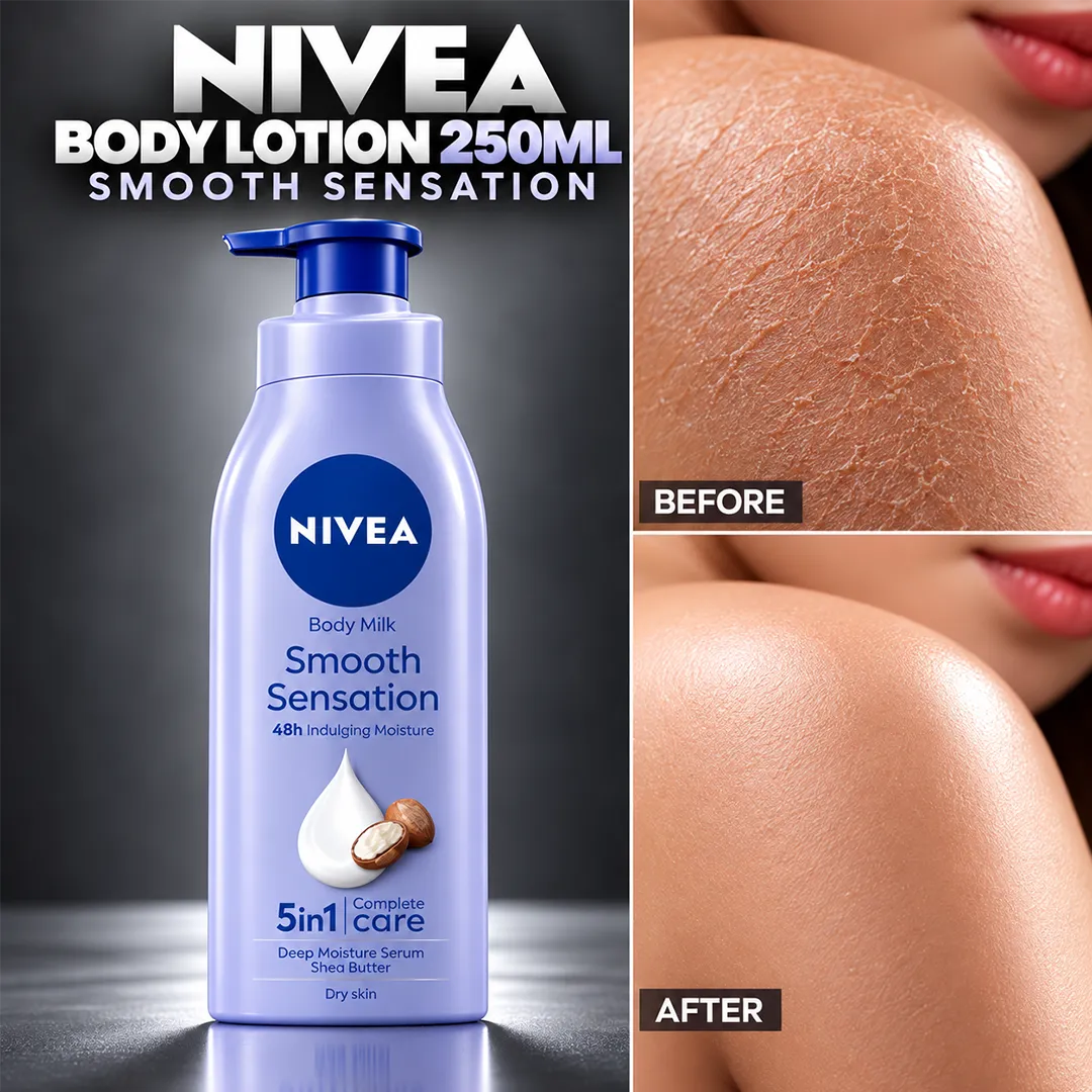NIVEA BODY LOTION 250ML SMOOTH SENSATION