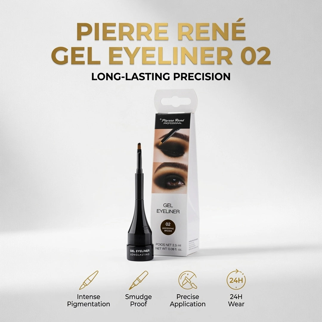 PIERRE RENE GEL EYELINER 02