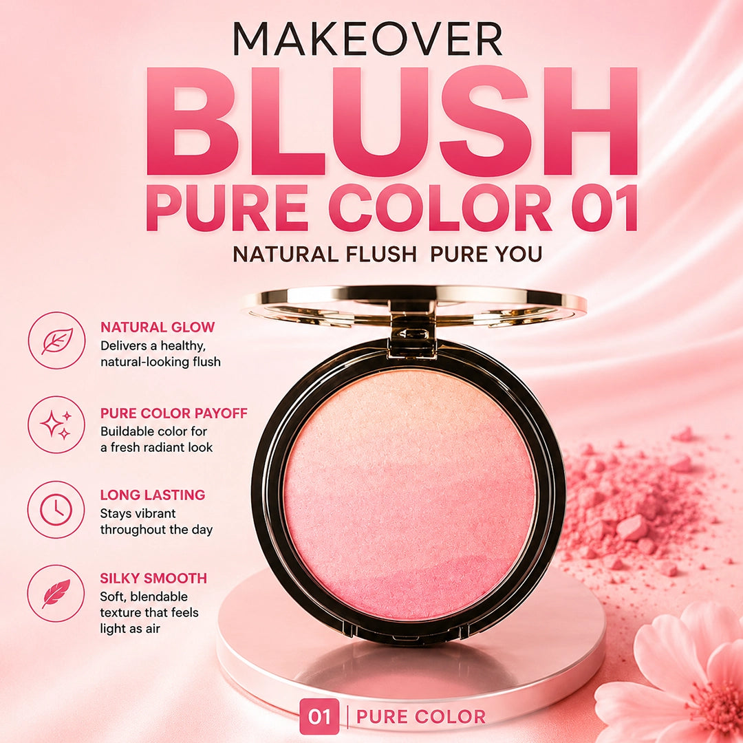 MAKEOVER BLUSH PURE COLOR 01