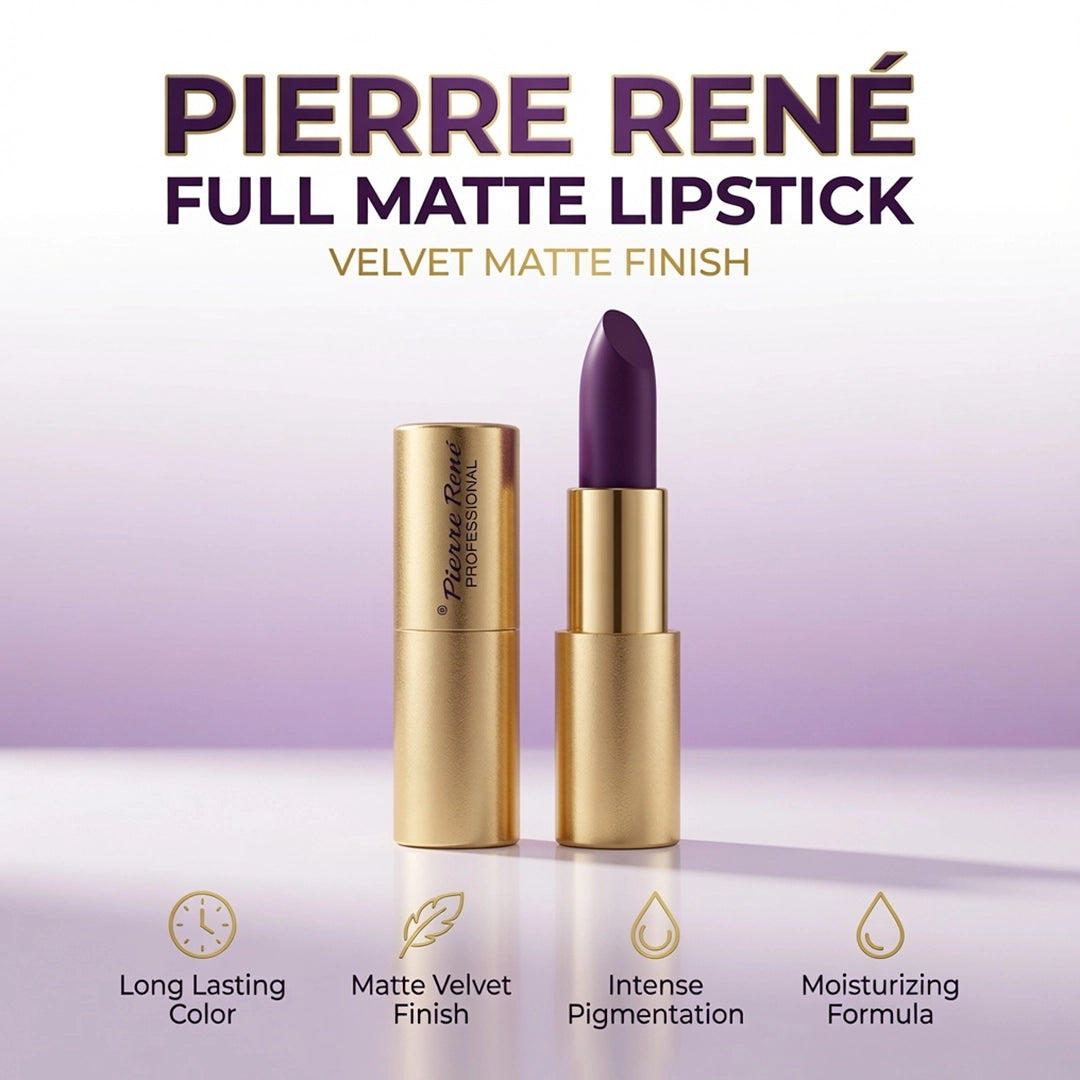 PIERRE RENE FULL MATTE LIPSTICK