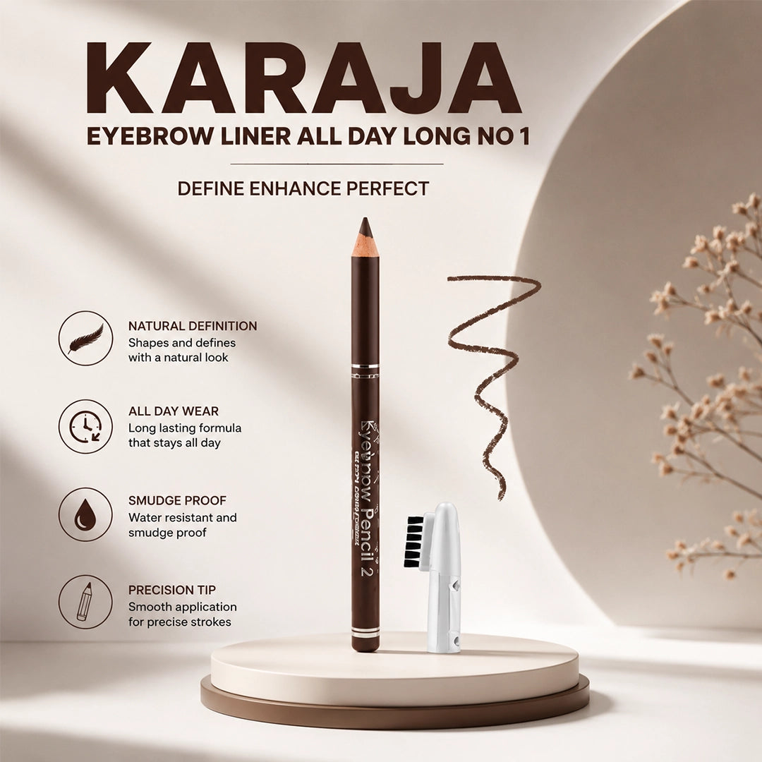 KARAJA EYEBROW LINER ALL DAY LONG NO 1