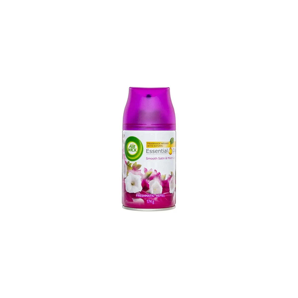AIR WICK AIR FRESHENER REFILL 250ML SMOOTH SATIN & MOON LILL