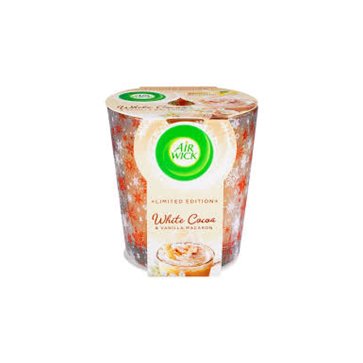 AIR WICK CANDEL 105GM WHITE COCOA VANILLA MACRON  105G