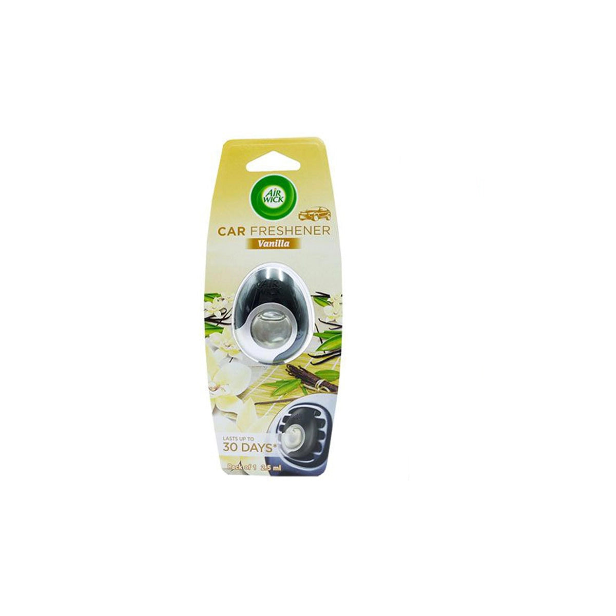 AIR WICK CAR FRESHENER VANILLA 2.5ML