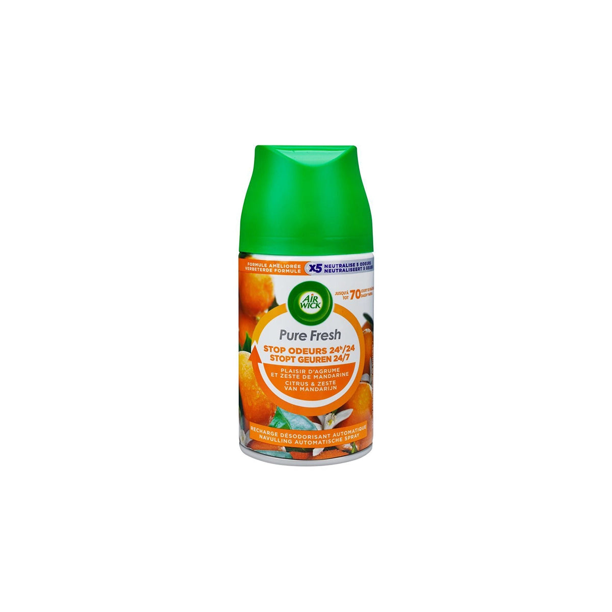 AIR WICK PURE FRESH SPRAY CITRUS & ZESTE 250ML