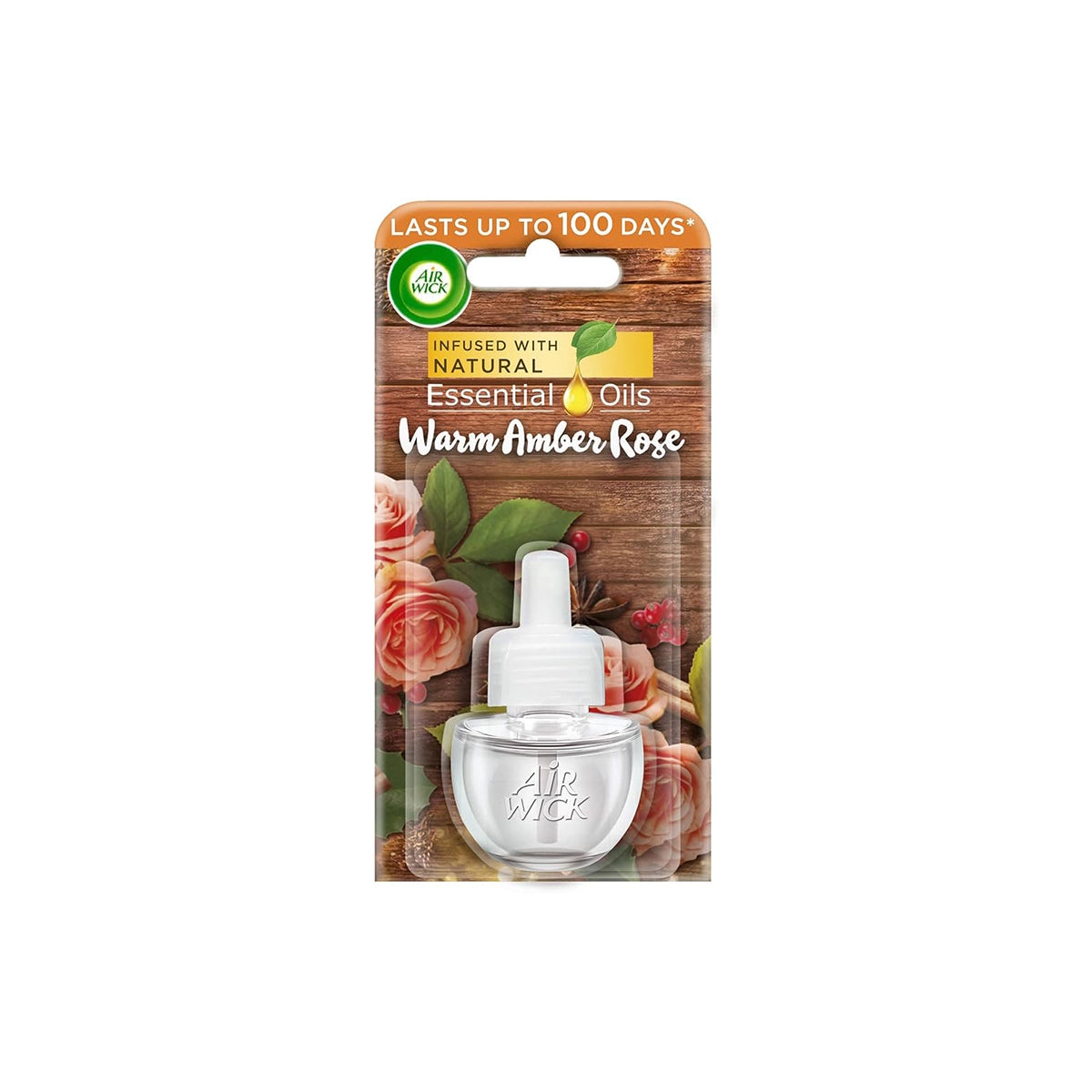 AIR WICK REFILL AMBER ROSE 19ML