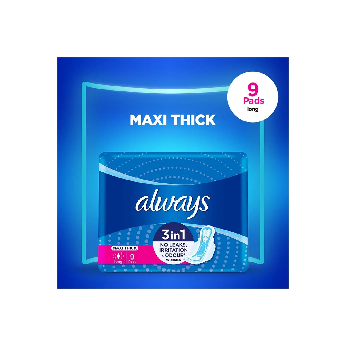 ALWAYS PAK CLASSIC THICK 9CS