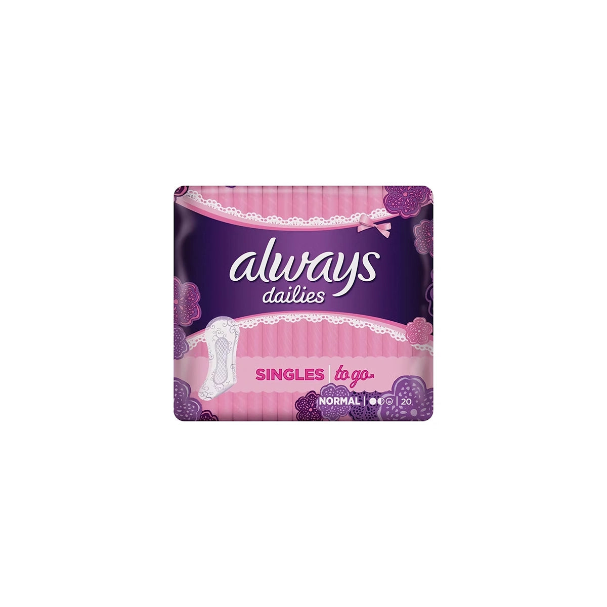 ALWAYS UK SINGLES NORMAL 20PCS