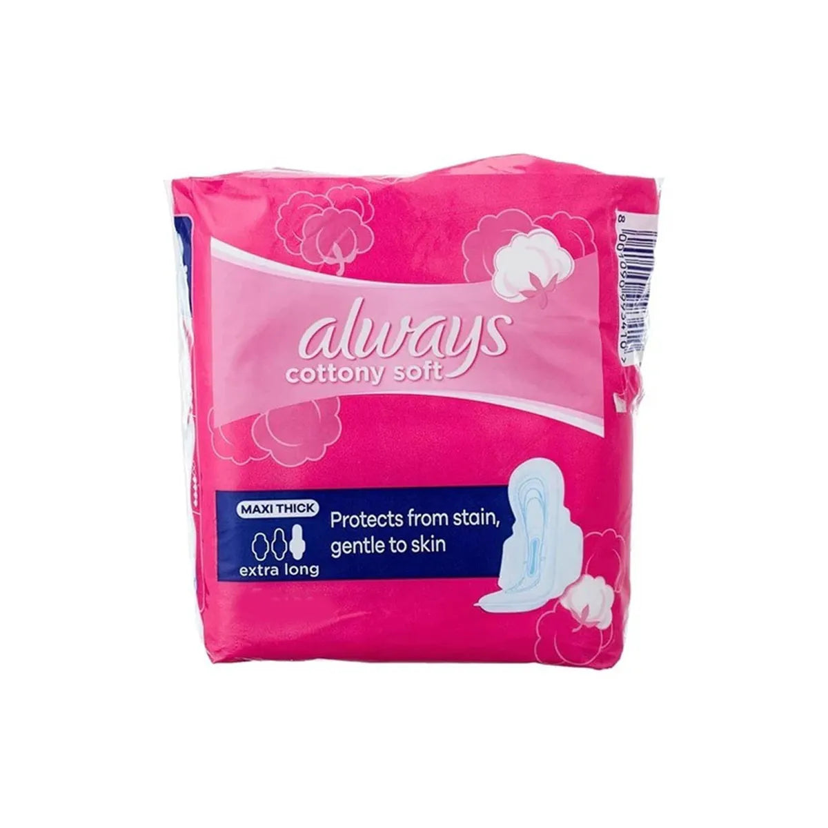 ALWAYS PAK MAXI THICK COTTON SOFT LONG 07CS