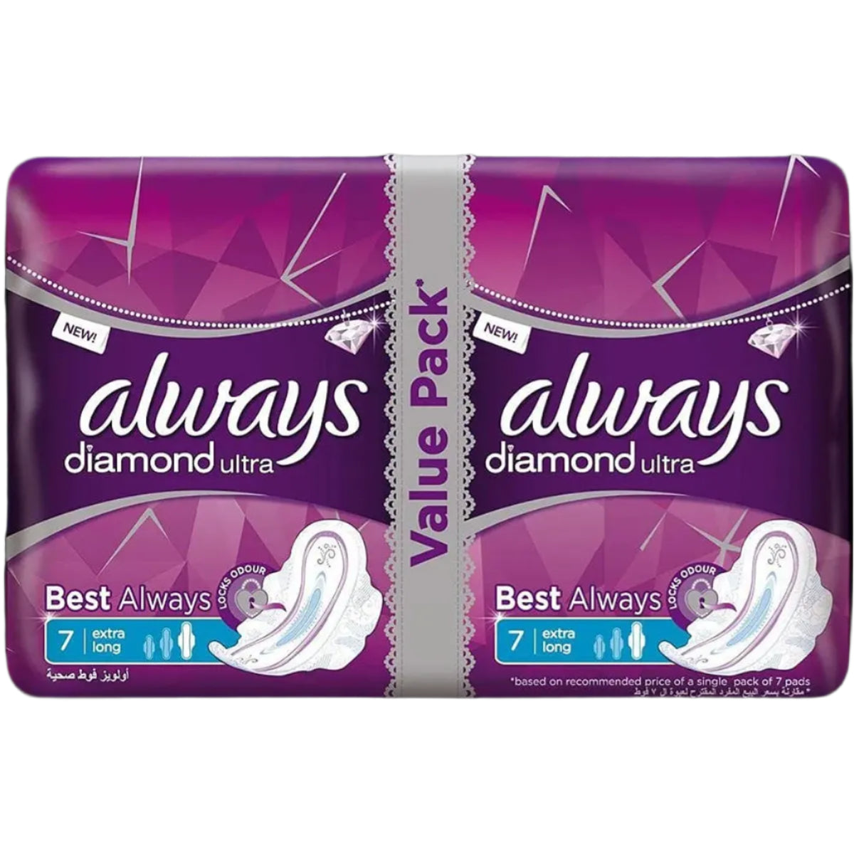 ALWAYS PAK DIAMOND ULTRA THIN LONG 14CS