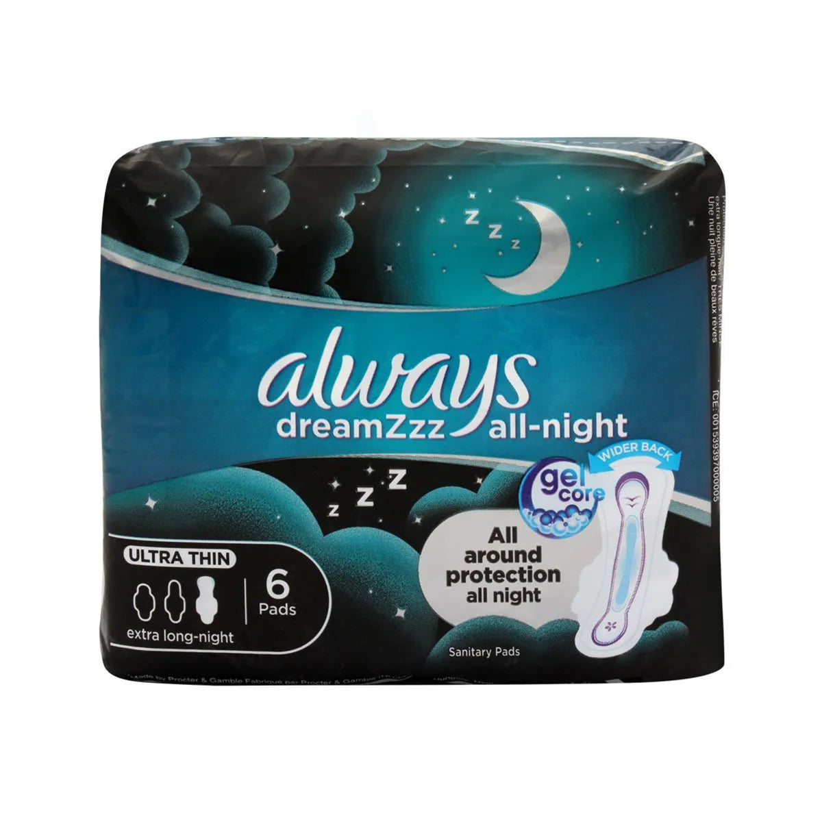 ALWAYS PAK ULTRA DREAMZ ALL NIGHT 06CS