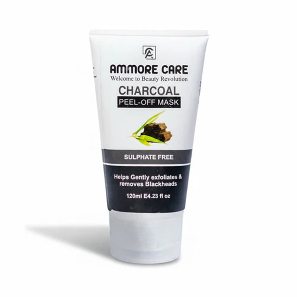 AMMORE CARE CHARCOAL MASK 120ML PURE & HERBAL