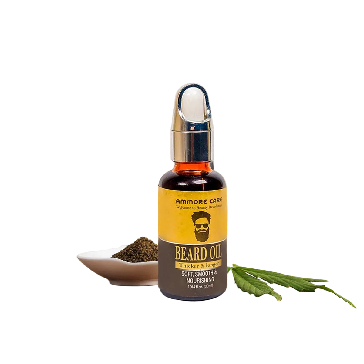 AMMORE CARE BEARD OIL THICKER LONGER 30ML
