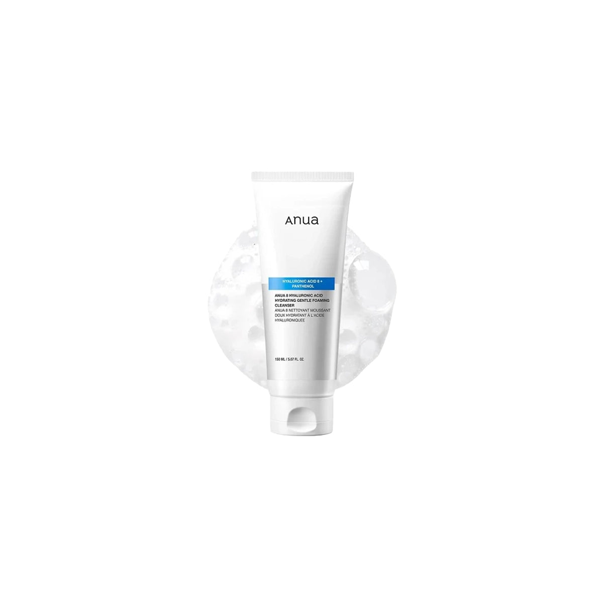 ANUA 8 HYALURONIC ACID GENTLE FOAMING CLEANSER 150ML