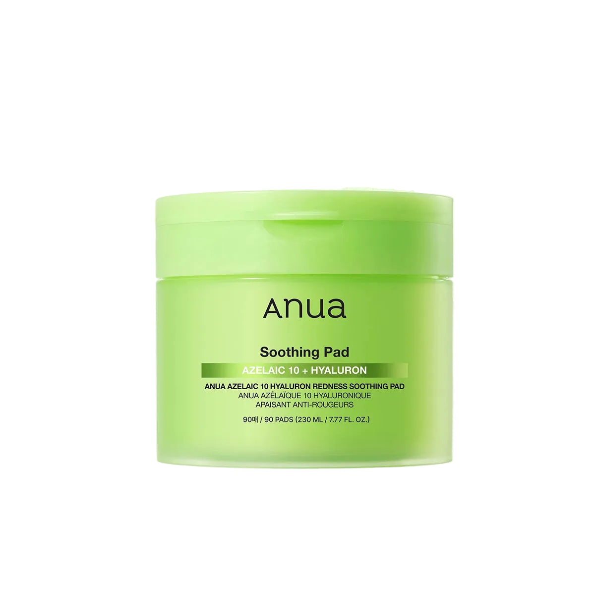 ANUA  AZELIAIC ACID 10+HYALURON SOOTHING PADS 90CS