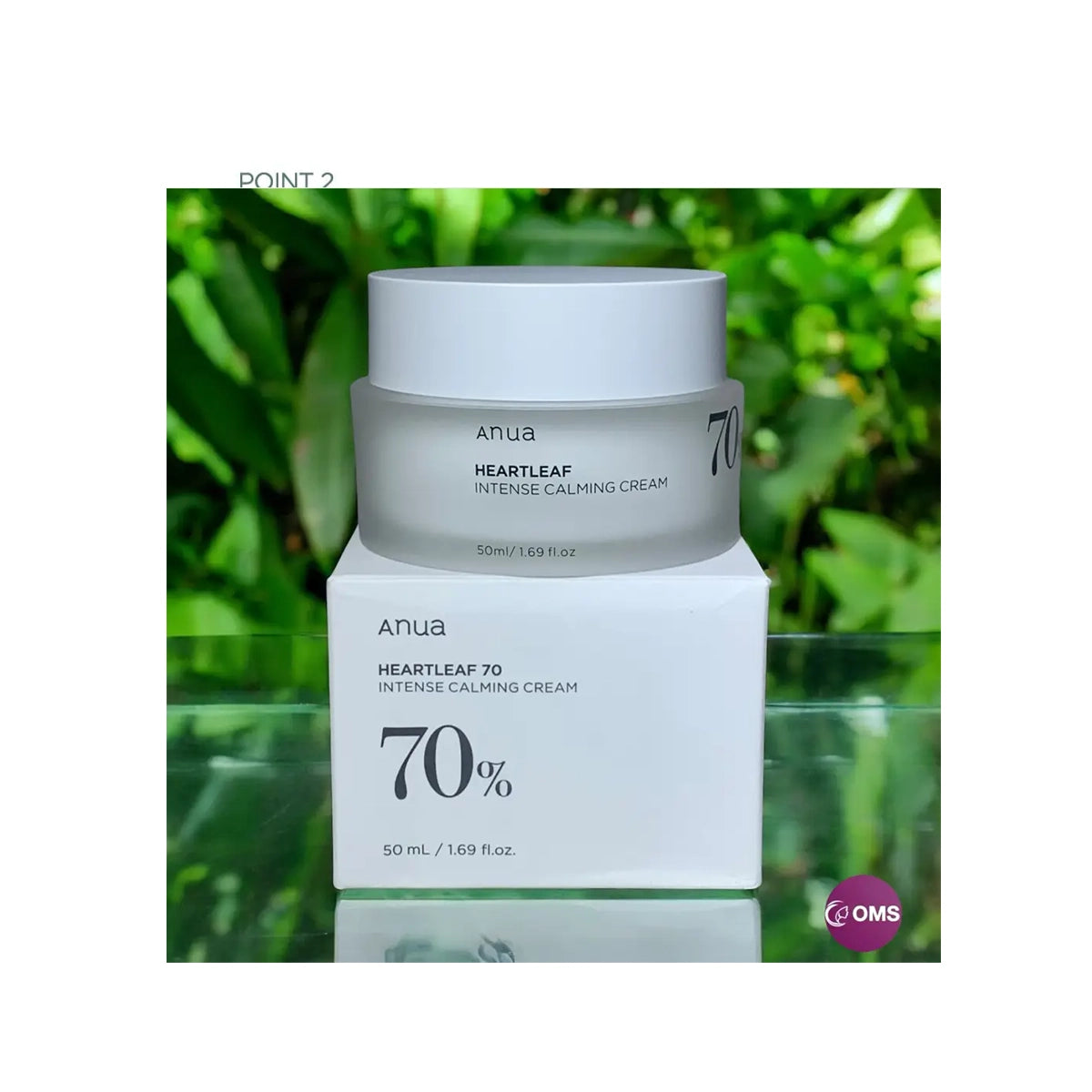 ANUA HEARTLEAF 70 INTENSE CALMING CREAM 50ML