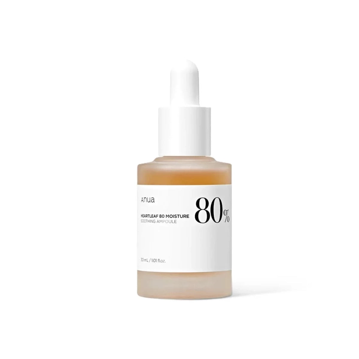 ANUA HEARTLEAF 80 MOISTURE SOOTHING AMPOULE 30ML