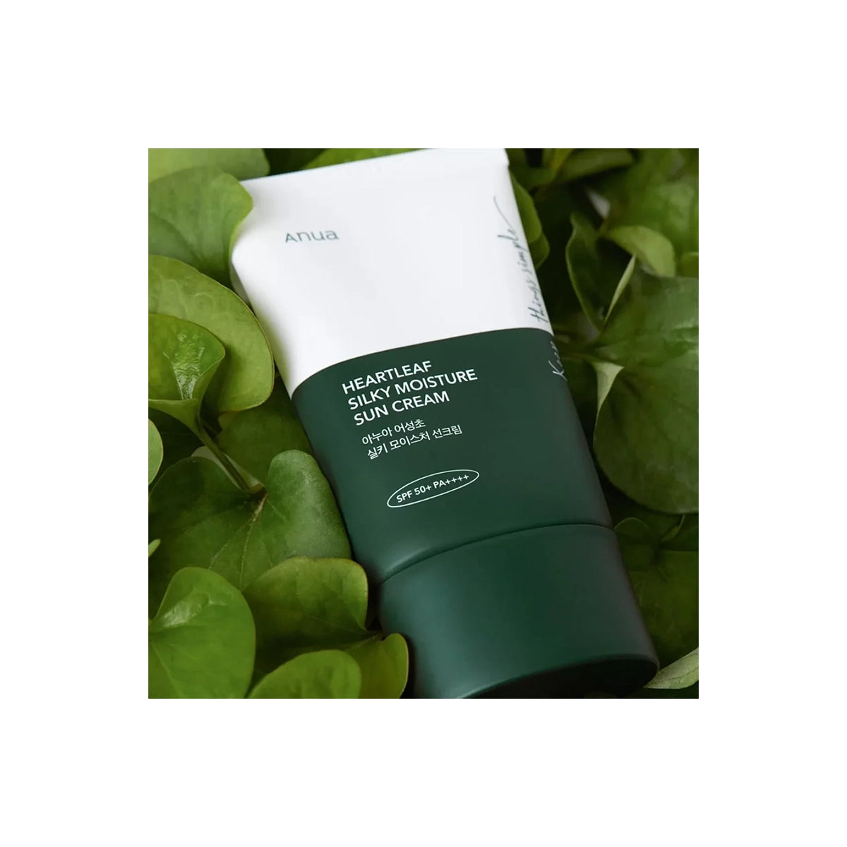 ANUA HEARTLEAF SILKY MOISTURE SUN CREAM SPF50+ 50ML
